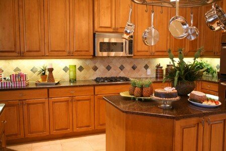 Real wood kitchen cabinet doors from Brushy Creek
